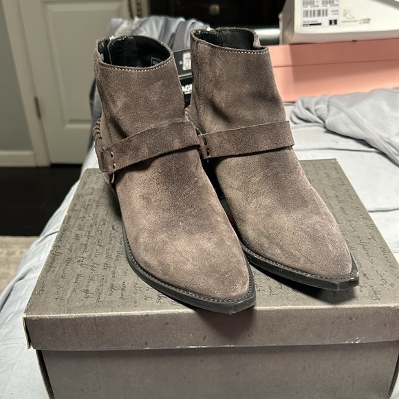 Brusque heeled boots grey - Picture 2 of 2